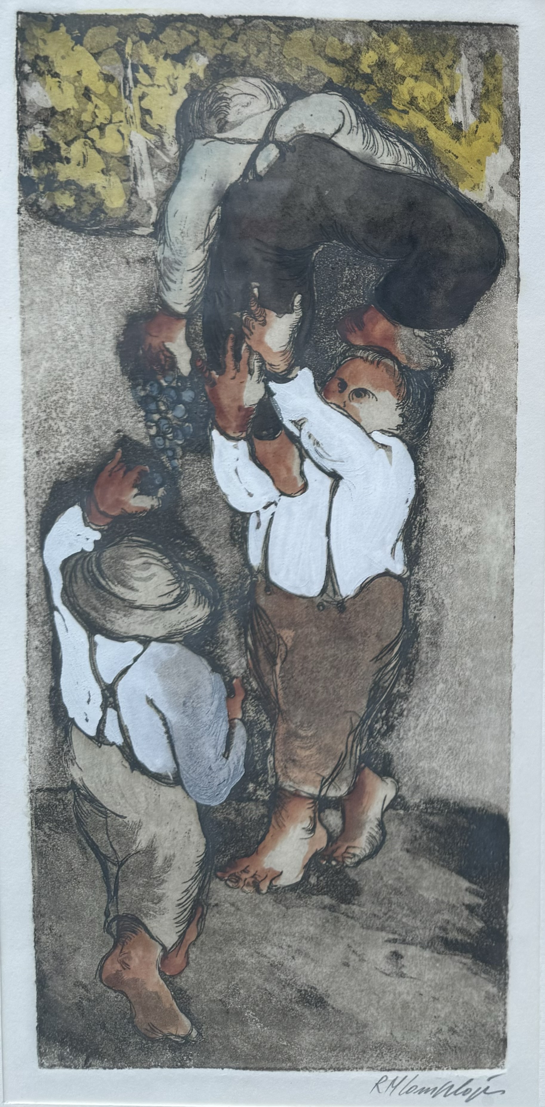 Complojer Rudolf Maria - Traubenstehlen