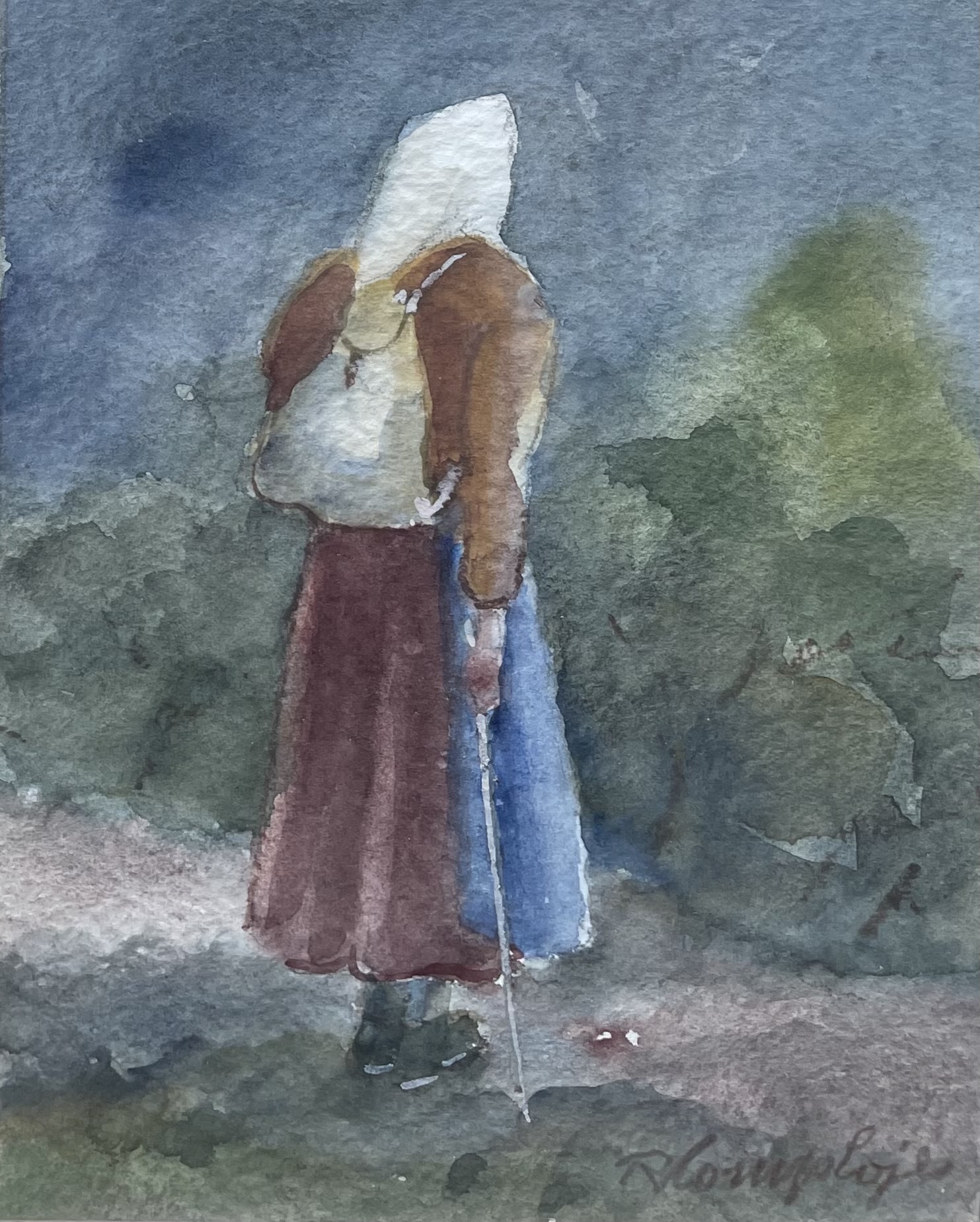 Complojer Rudolf sen. - Bäuerin