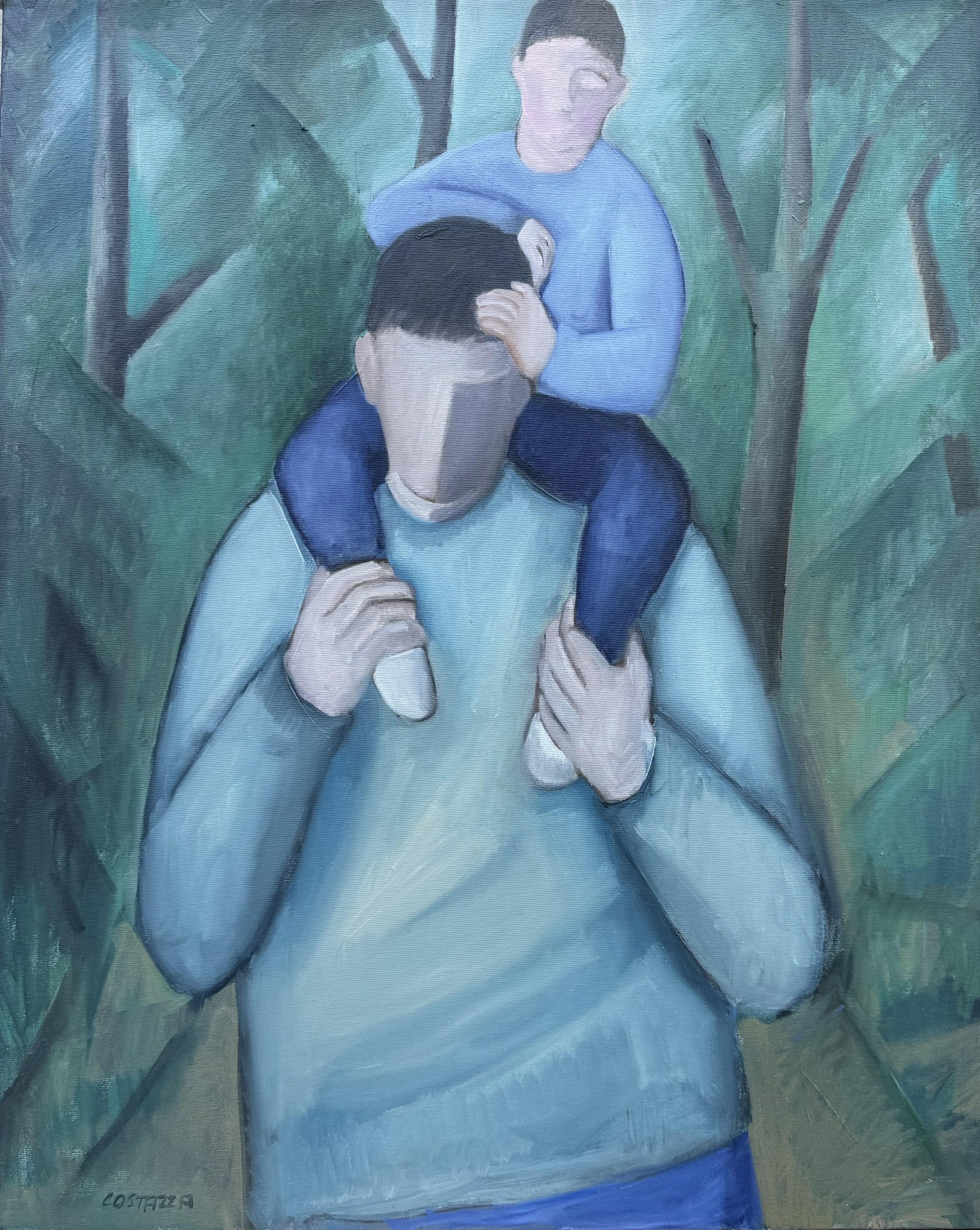 Costazza Josef - Vater und Sohn