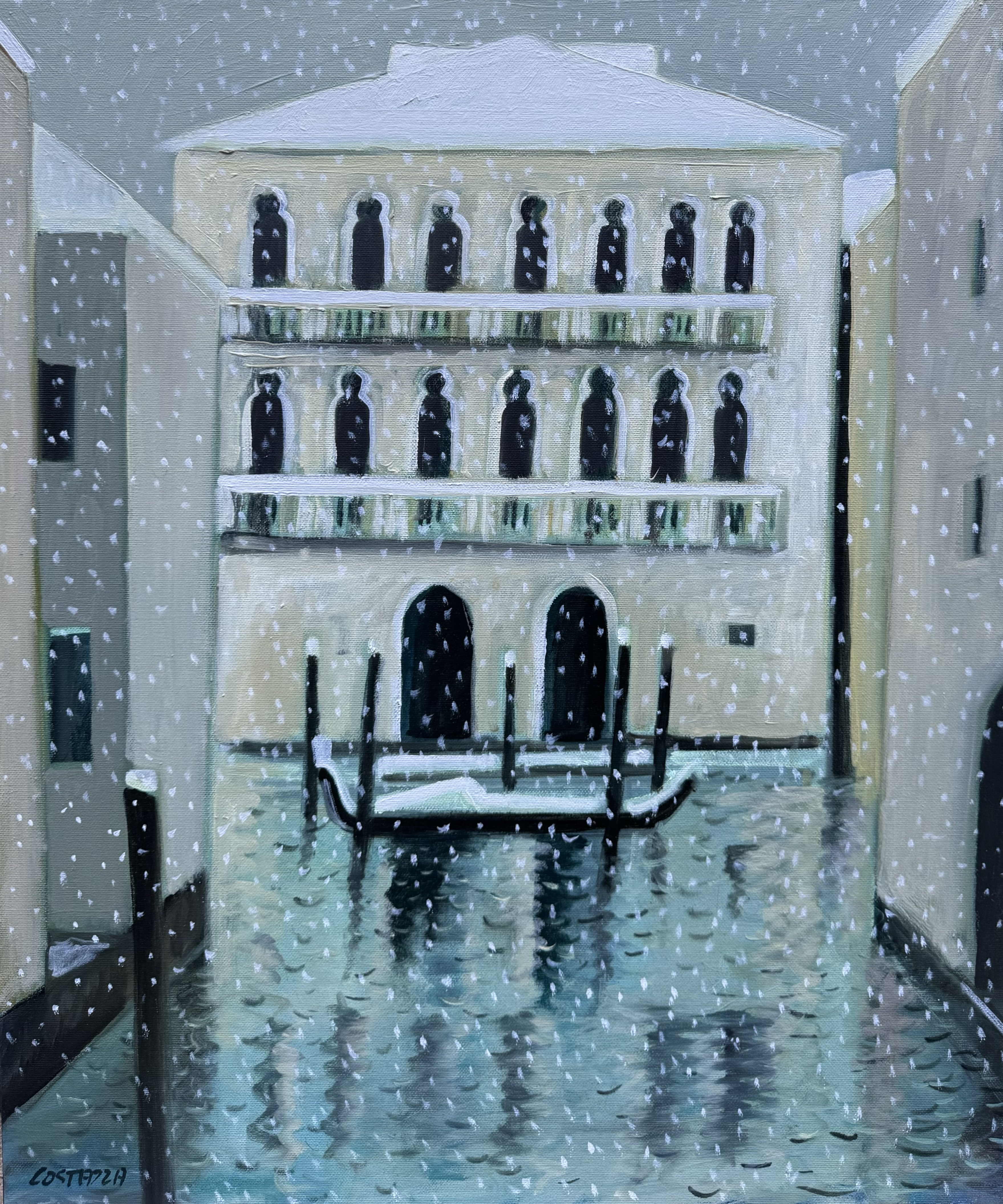 Costazza Josef - Venedig im Winter