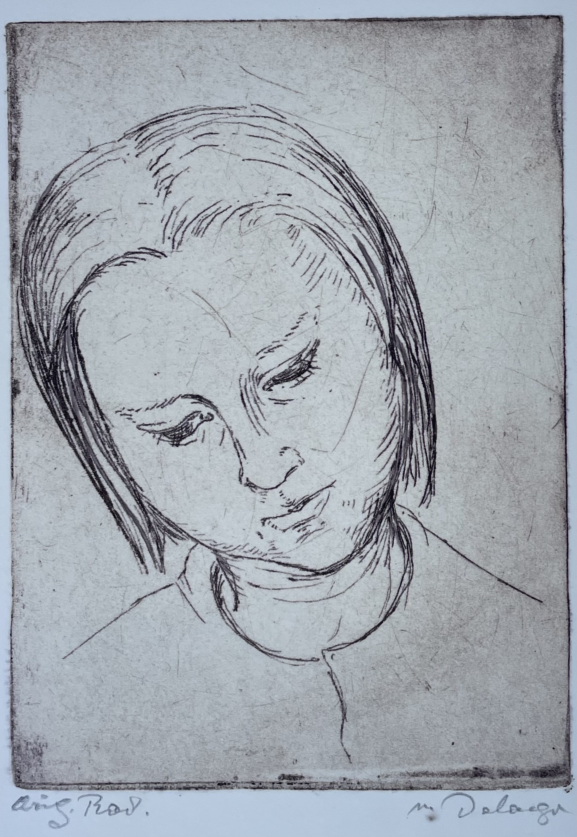 Delago Maria - Mädchen-Bildnis