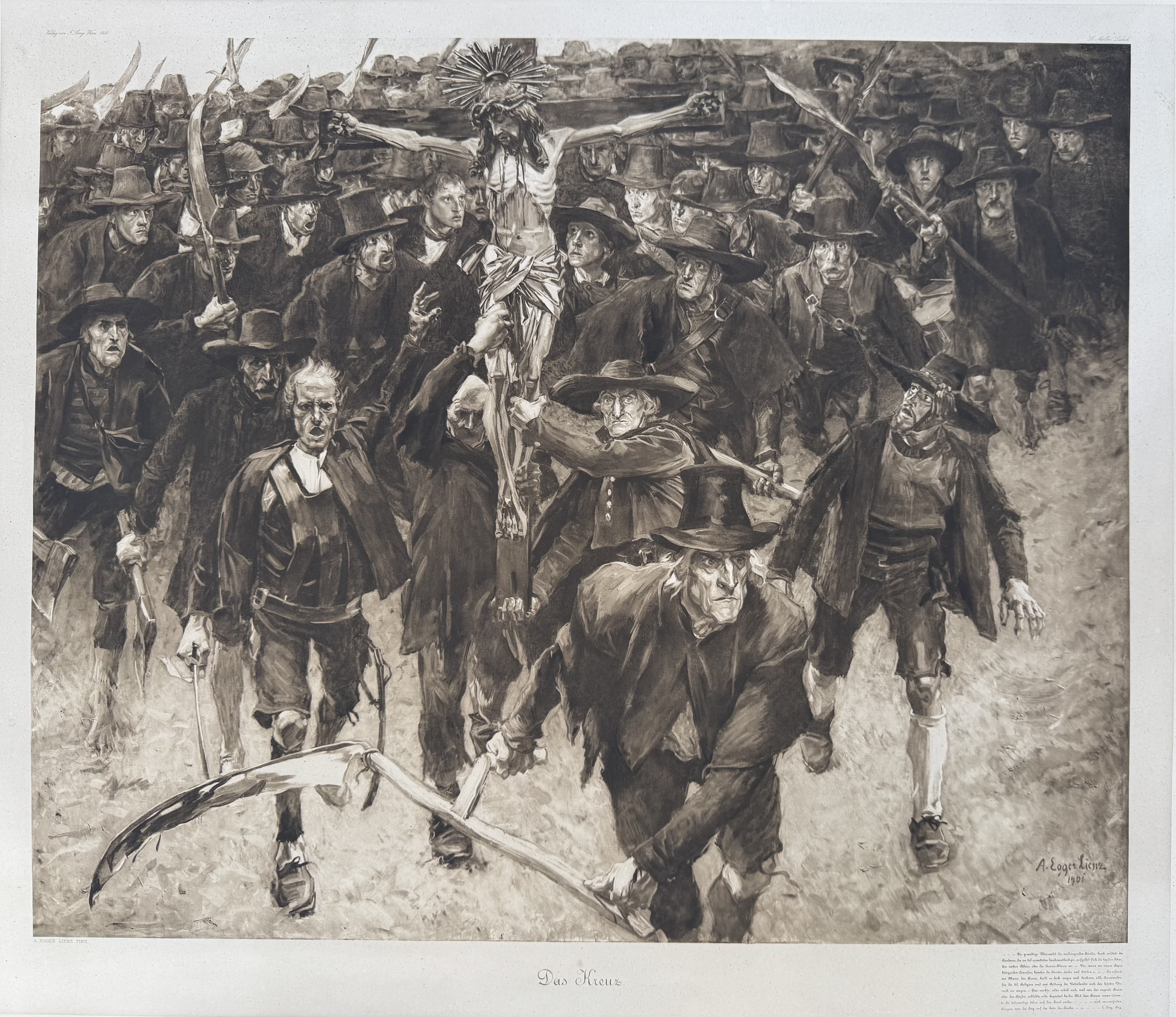 Egger-Lienz Albin - Das Kreuz