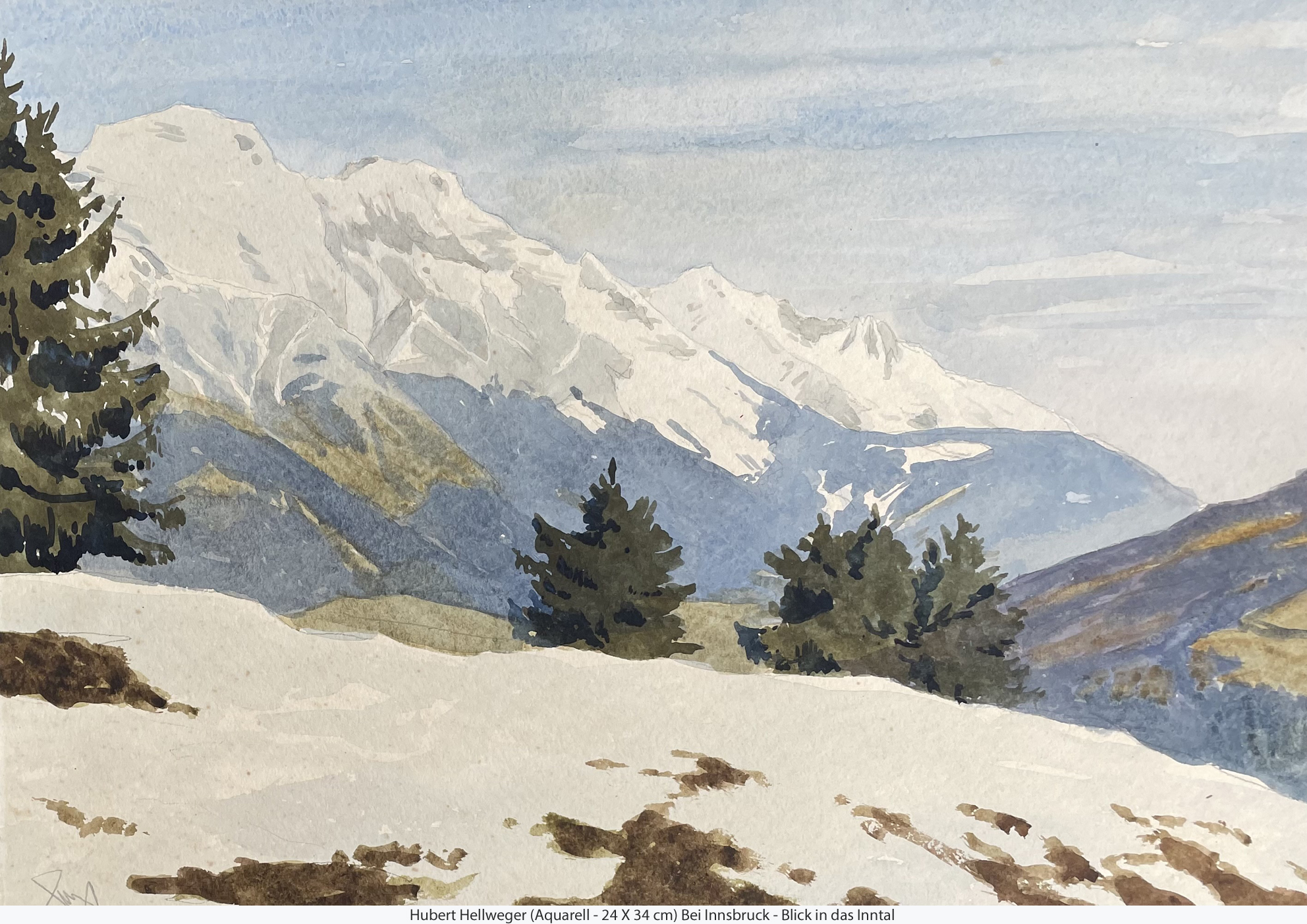 Hellweger Hubert - Blick in das Inntal