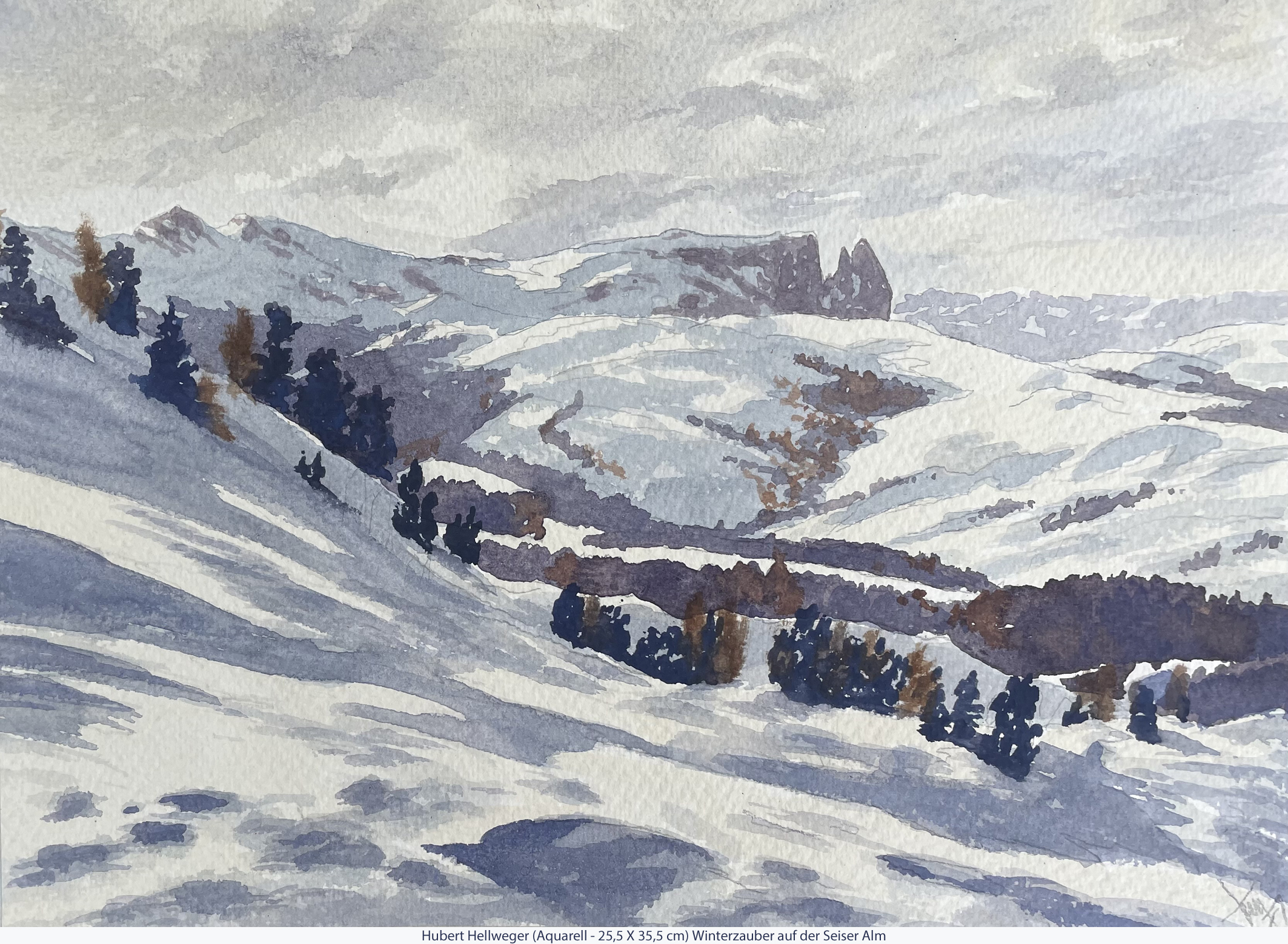 Hellweger Hubert - Winterzauber auf der Seiser Alm