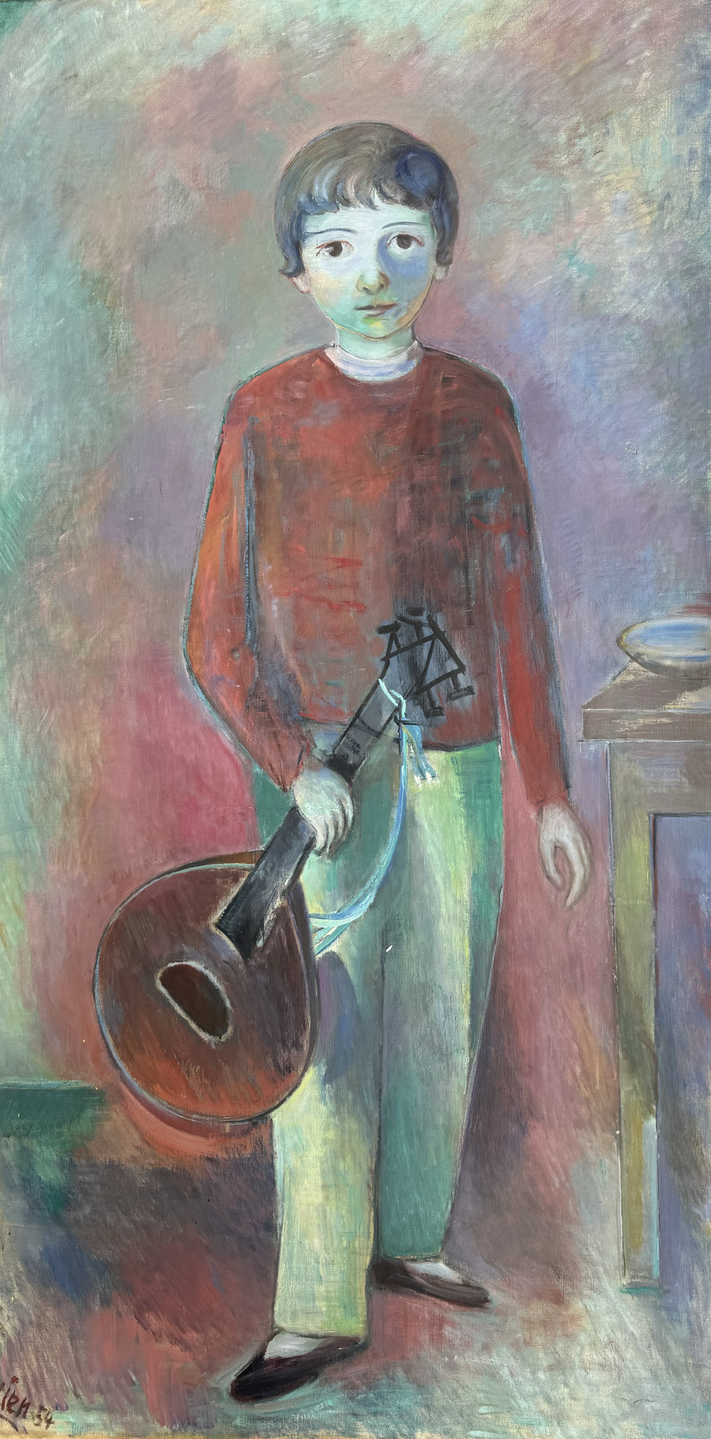 Kien Josef - Junge mit Mandoline