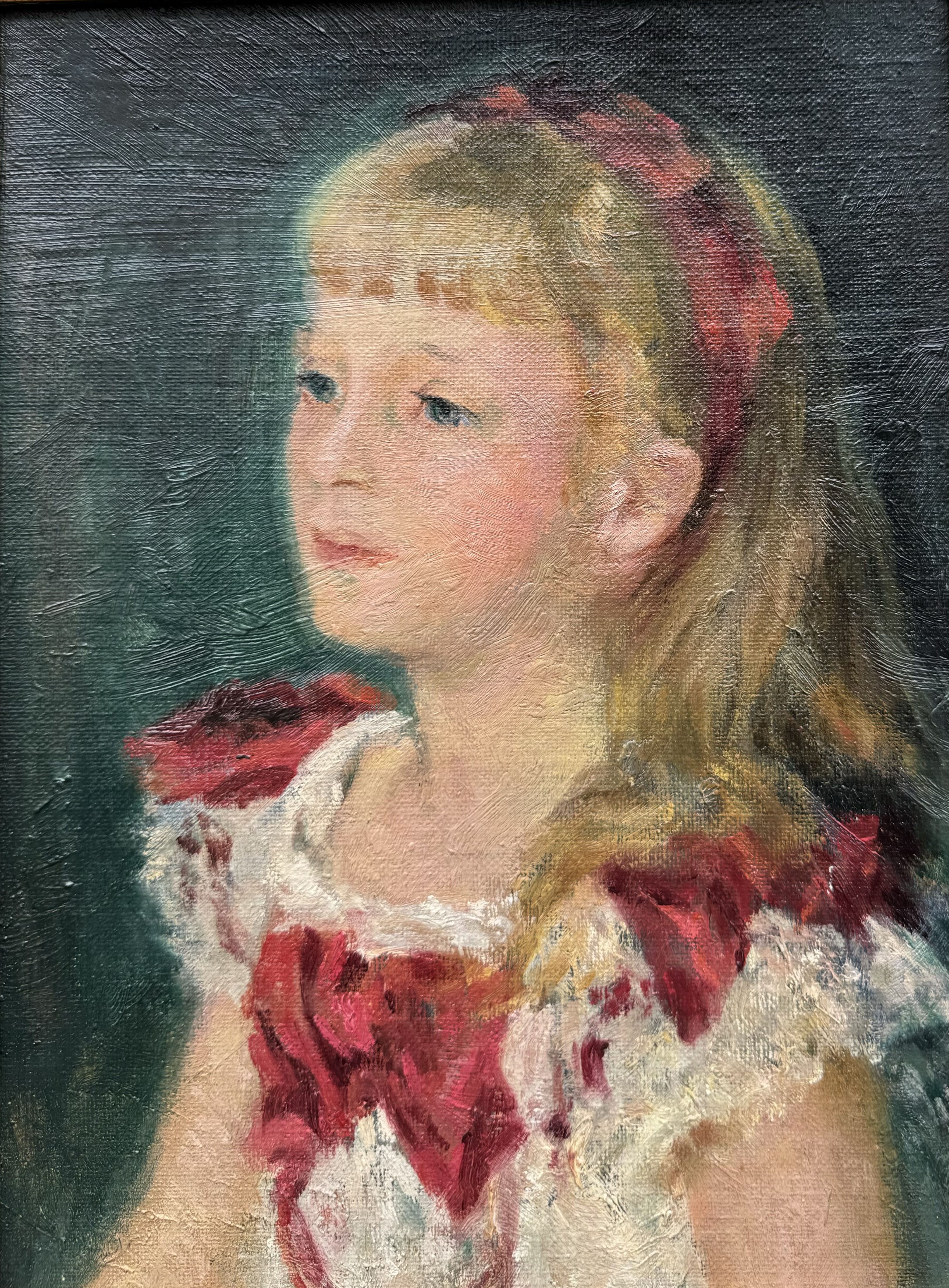 Lenhart Franz - Mädchen - Hommage an Renoir