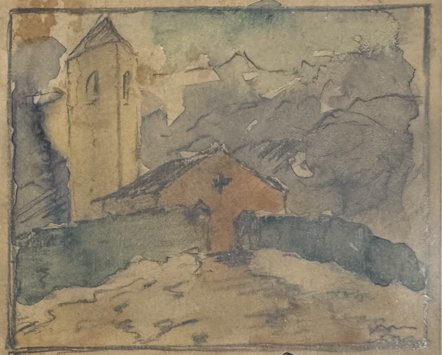 Mahlknecht Josef - Romanische Kapelle im Vinschgau