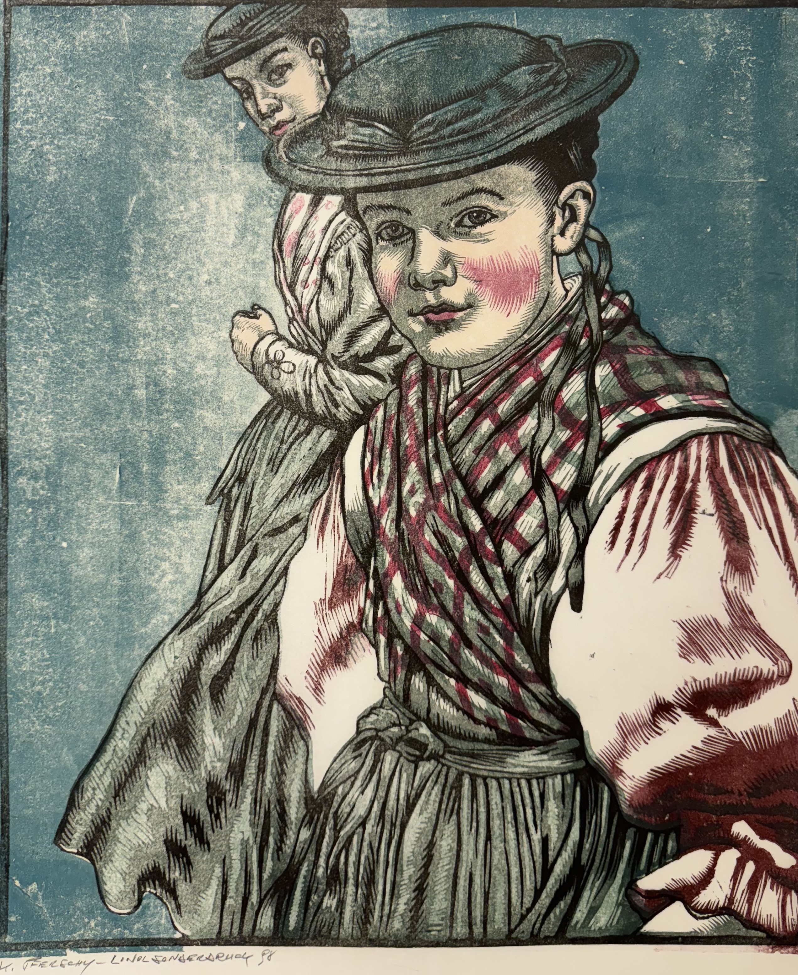 Pferschy Karl - Mädchen in Tracht
