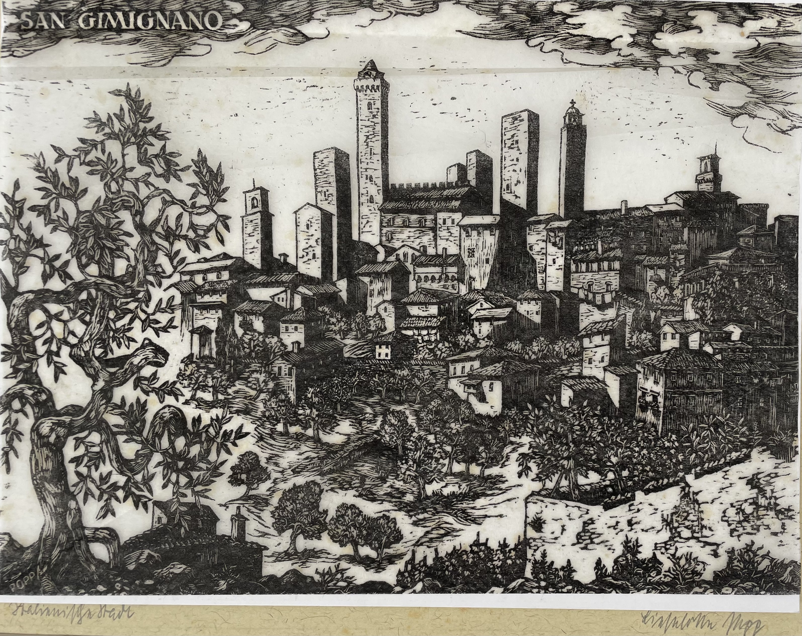 Plangger Popp Lieselotte - San Gimignano