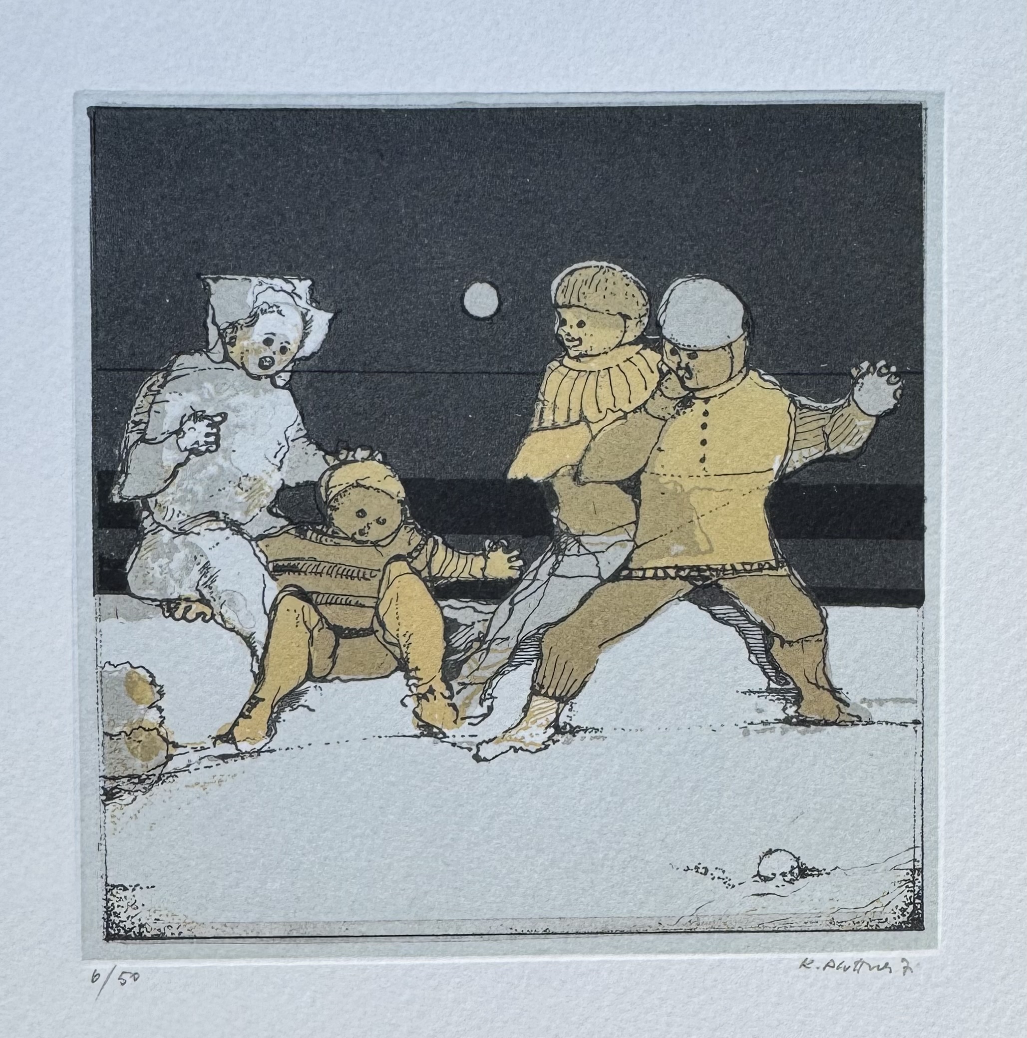 Plattner Karl - Spiel im Schnee