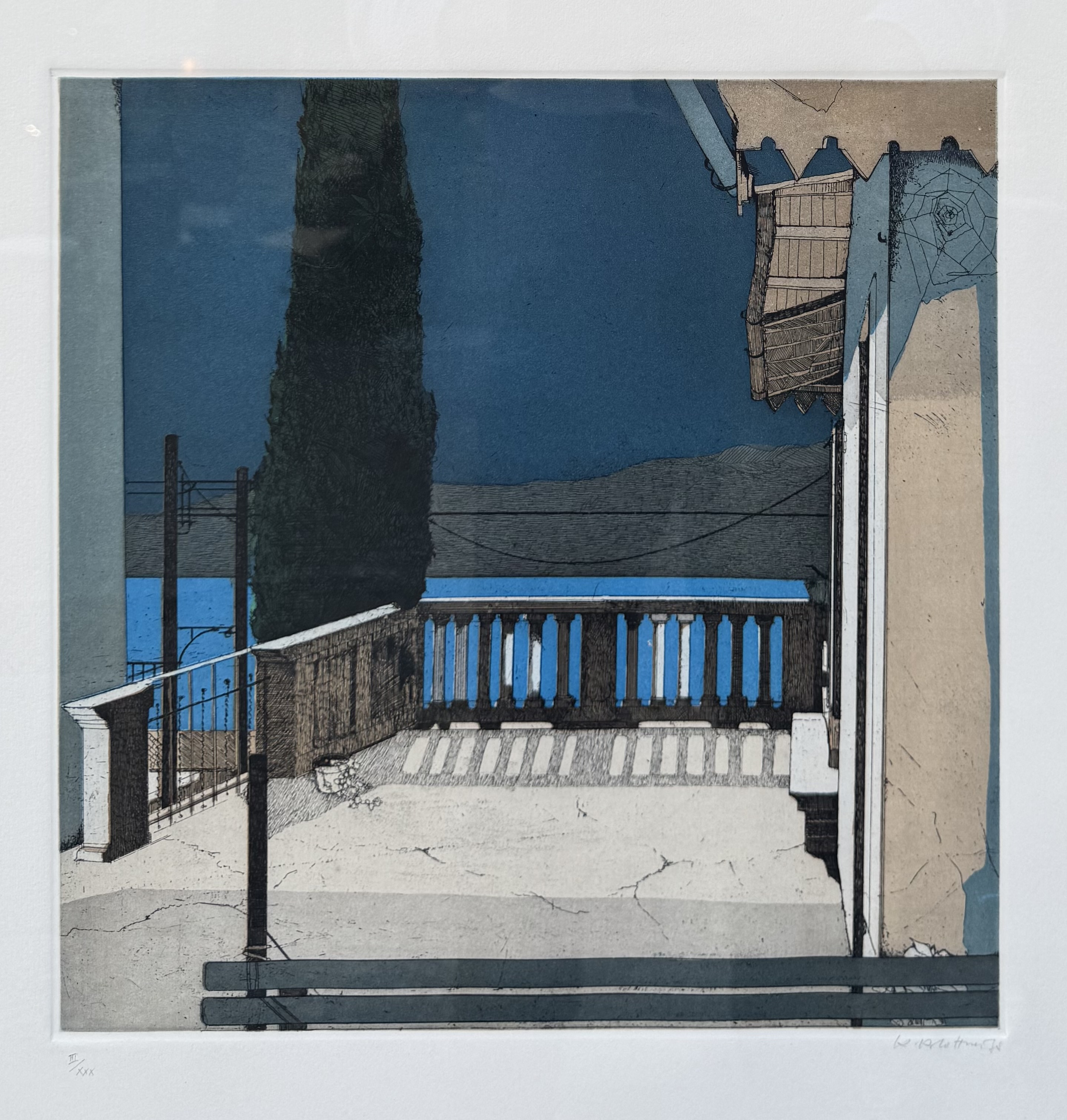 Plattner Karl - Terrasse am Gardasee