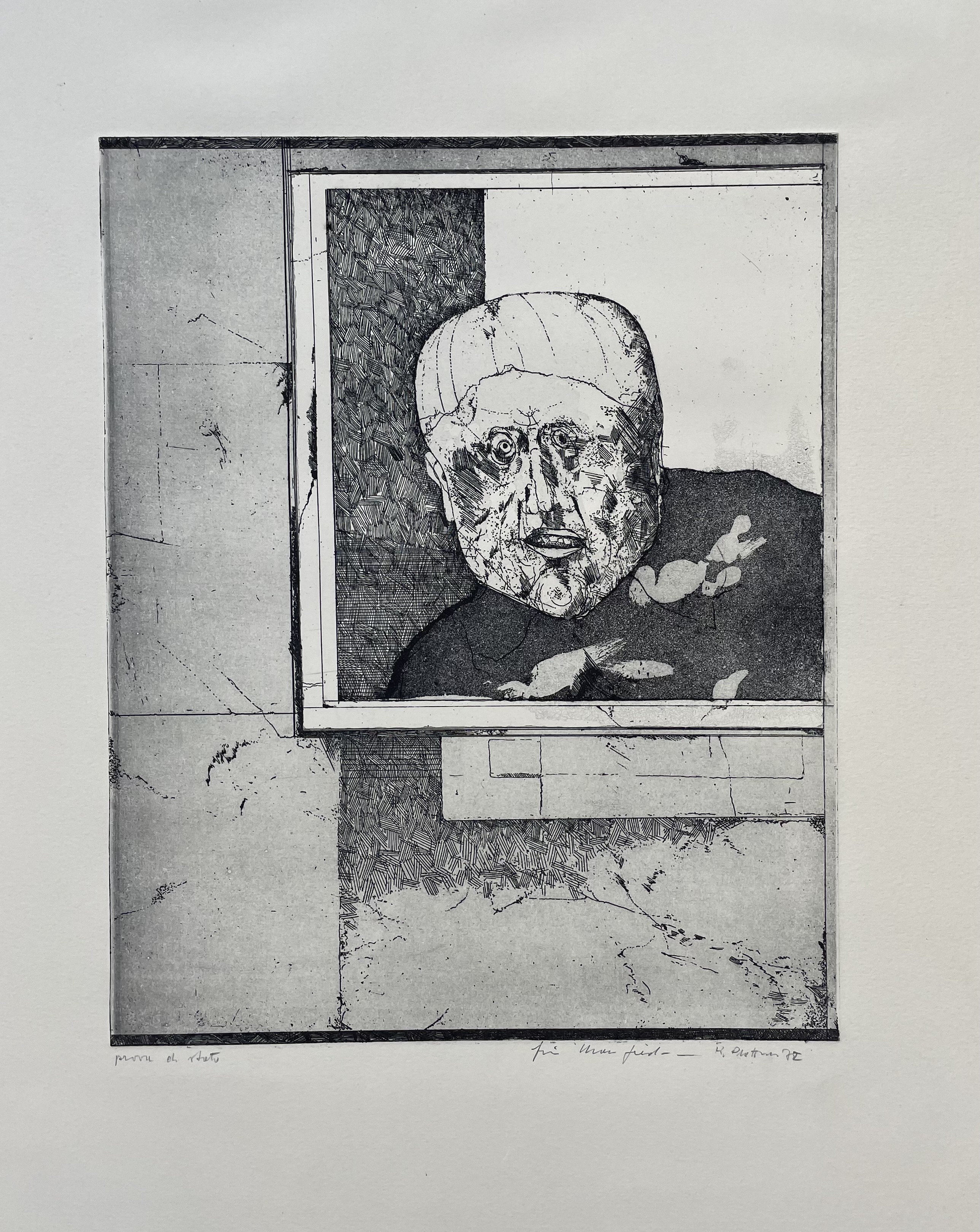 Plattner Karl - Mann am Fenster
