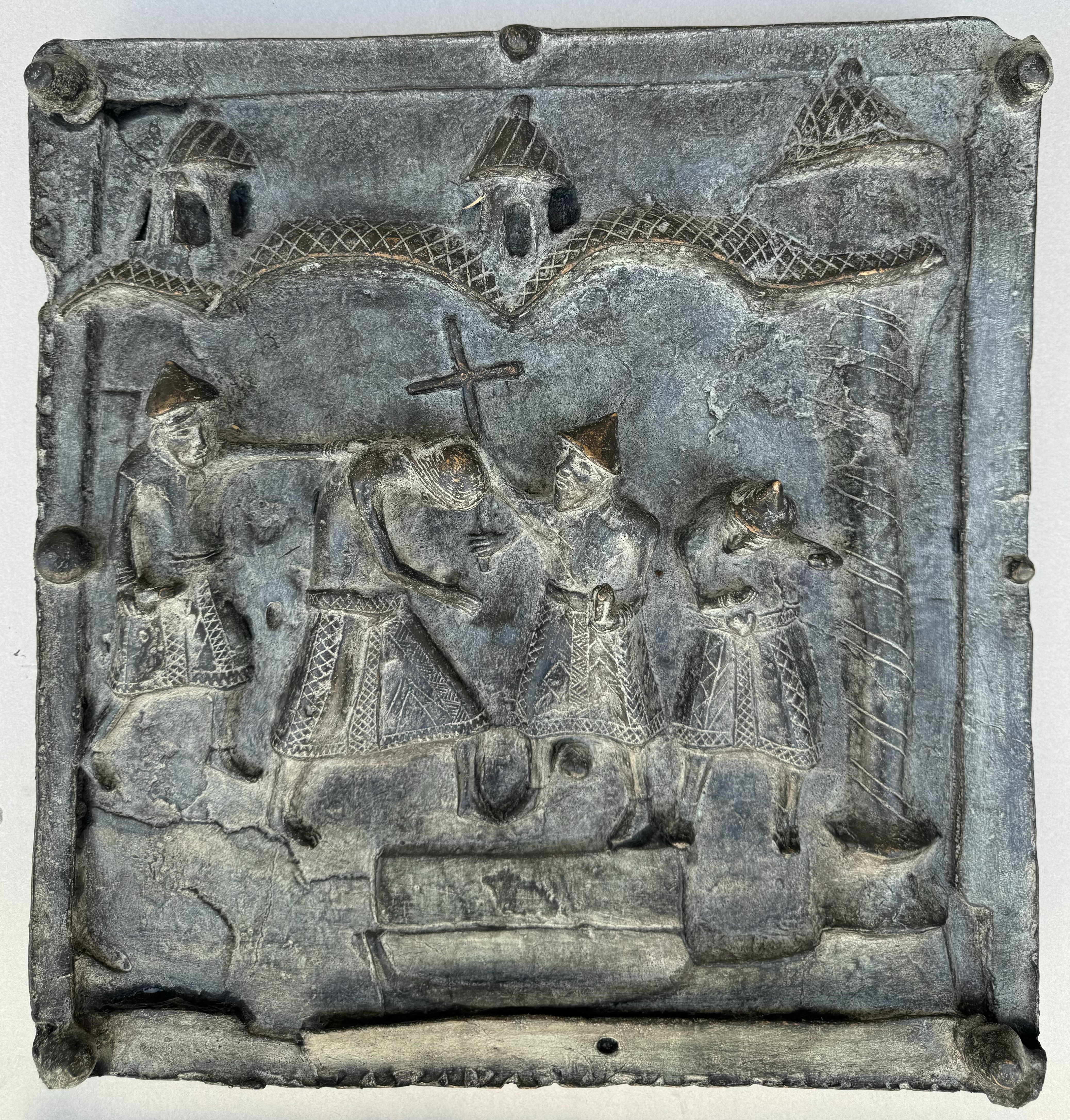 Porta Basilica di San Zeno - Coronazione di spine