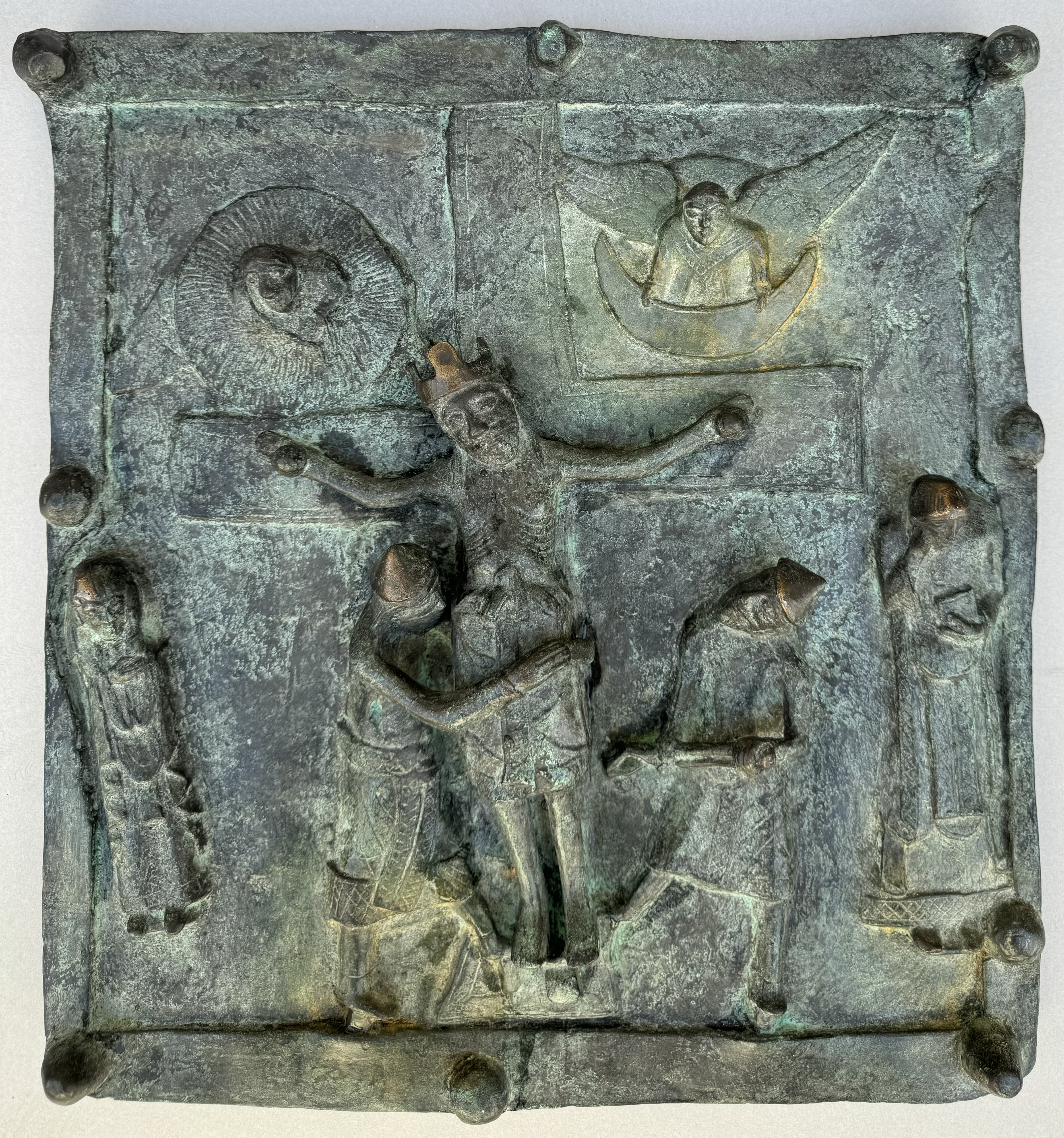Porta Basilica di San Zeno - Kreuzigung