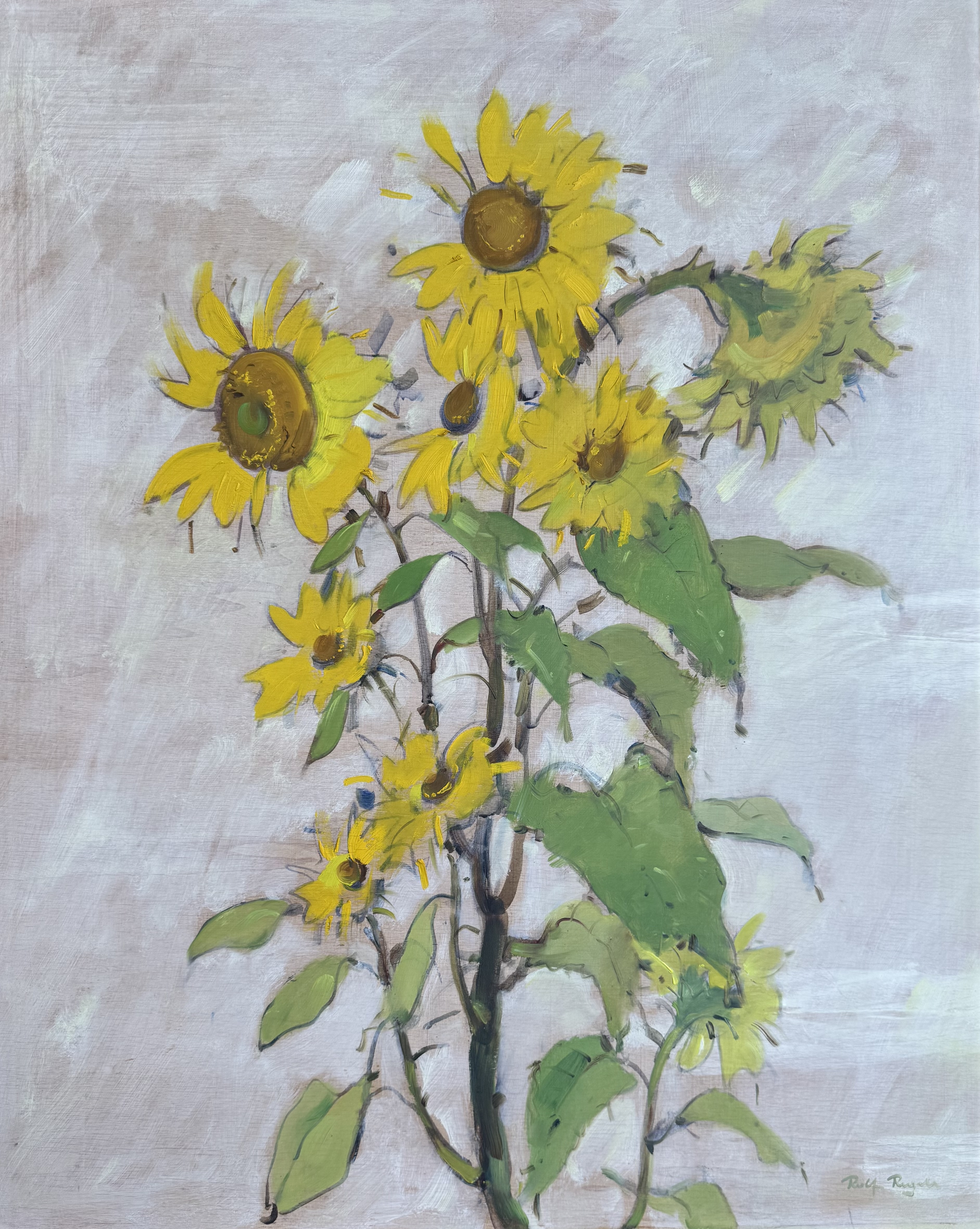 Regele Rolf - Sonnenblumen groß
