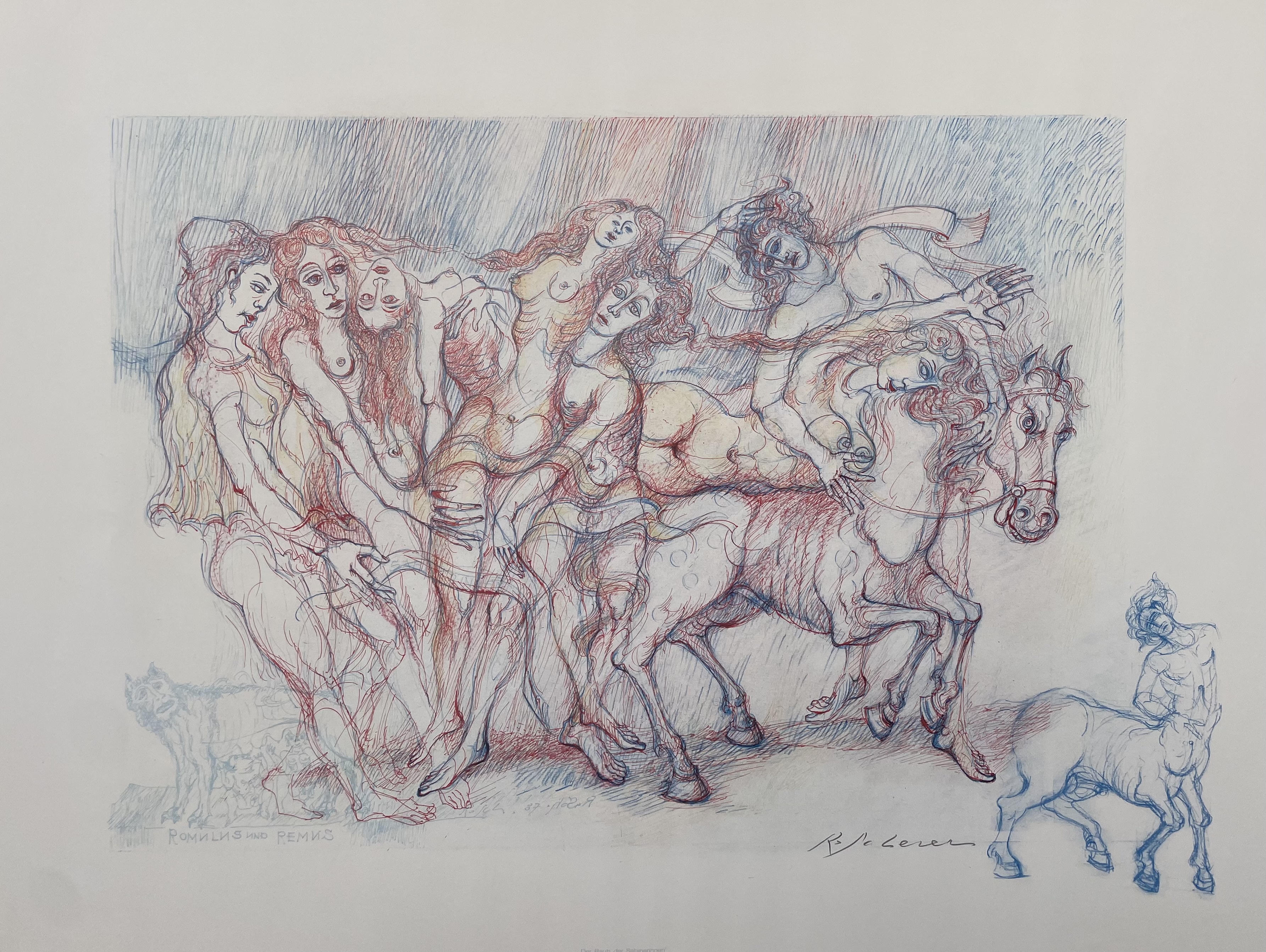 Scherer Robert - Der Raub der Sabinerinnen