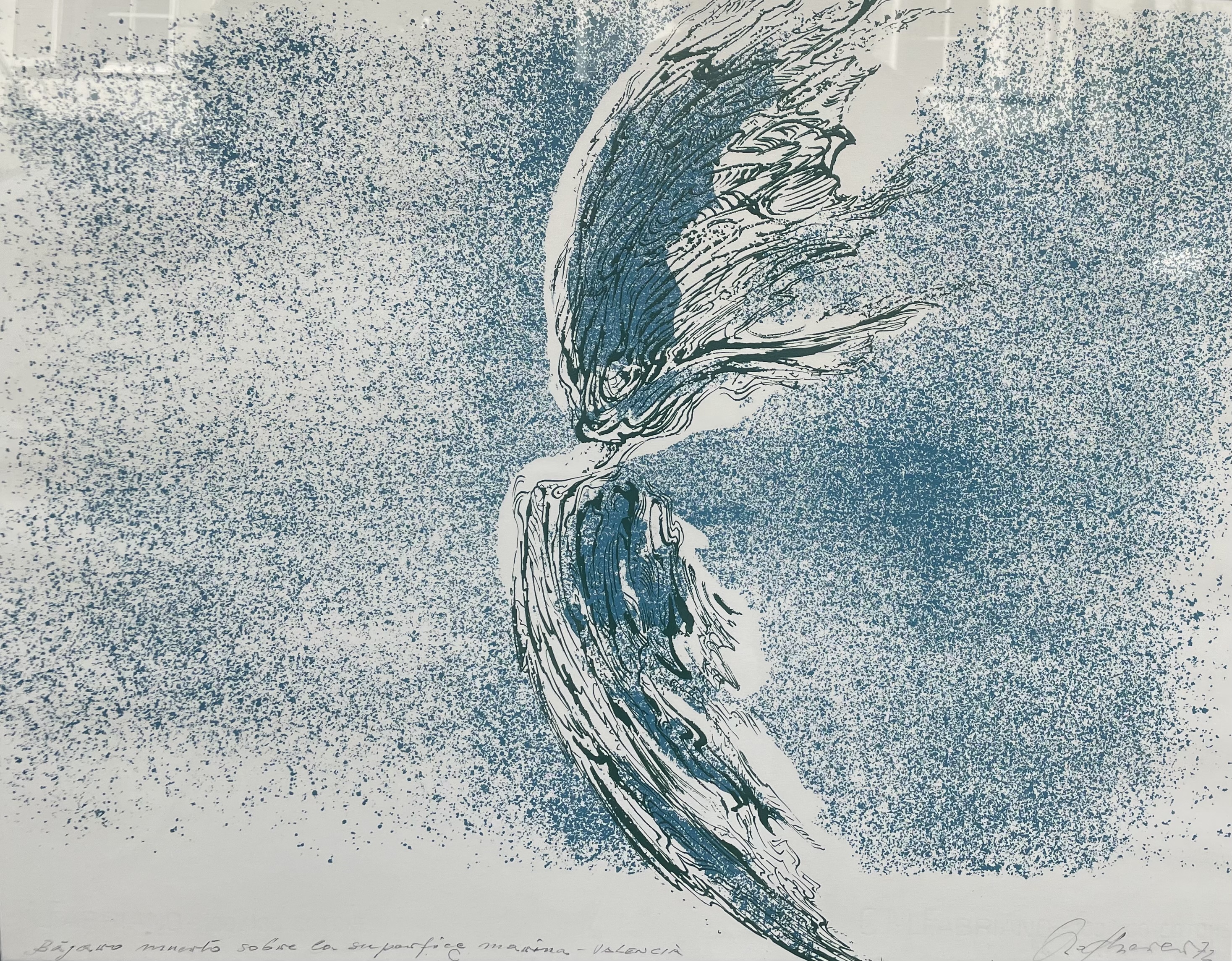 Scherer Robert - Vogel in Blau