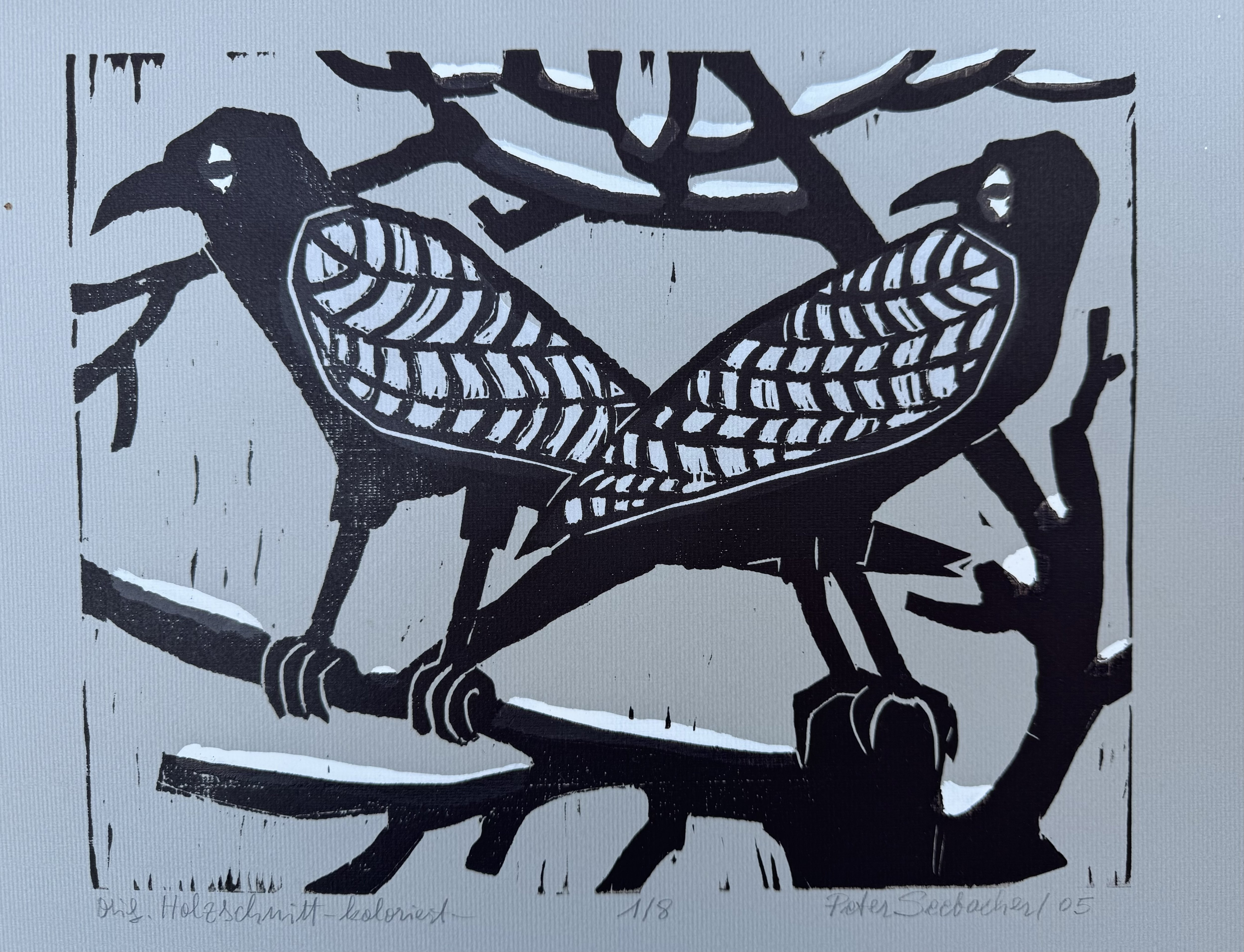 Seebacher Peter - Raben im Winter