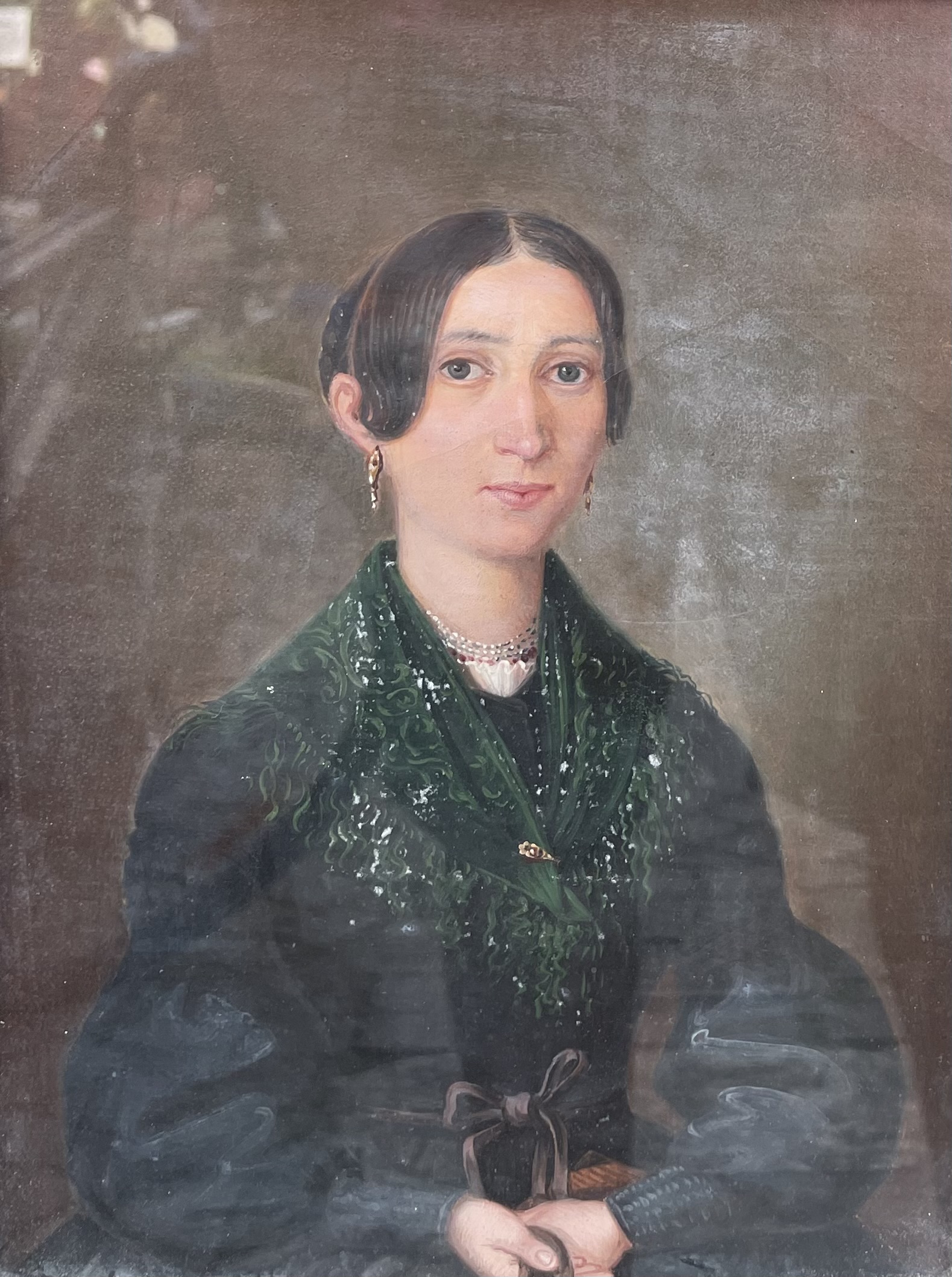 Unbekannter Künstler - Biedermeier Porträt