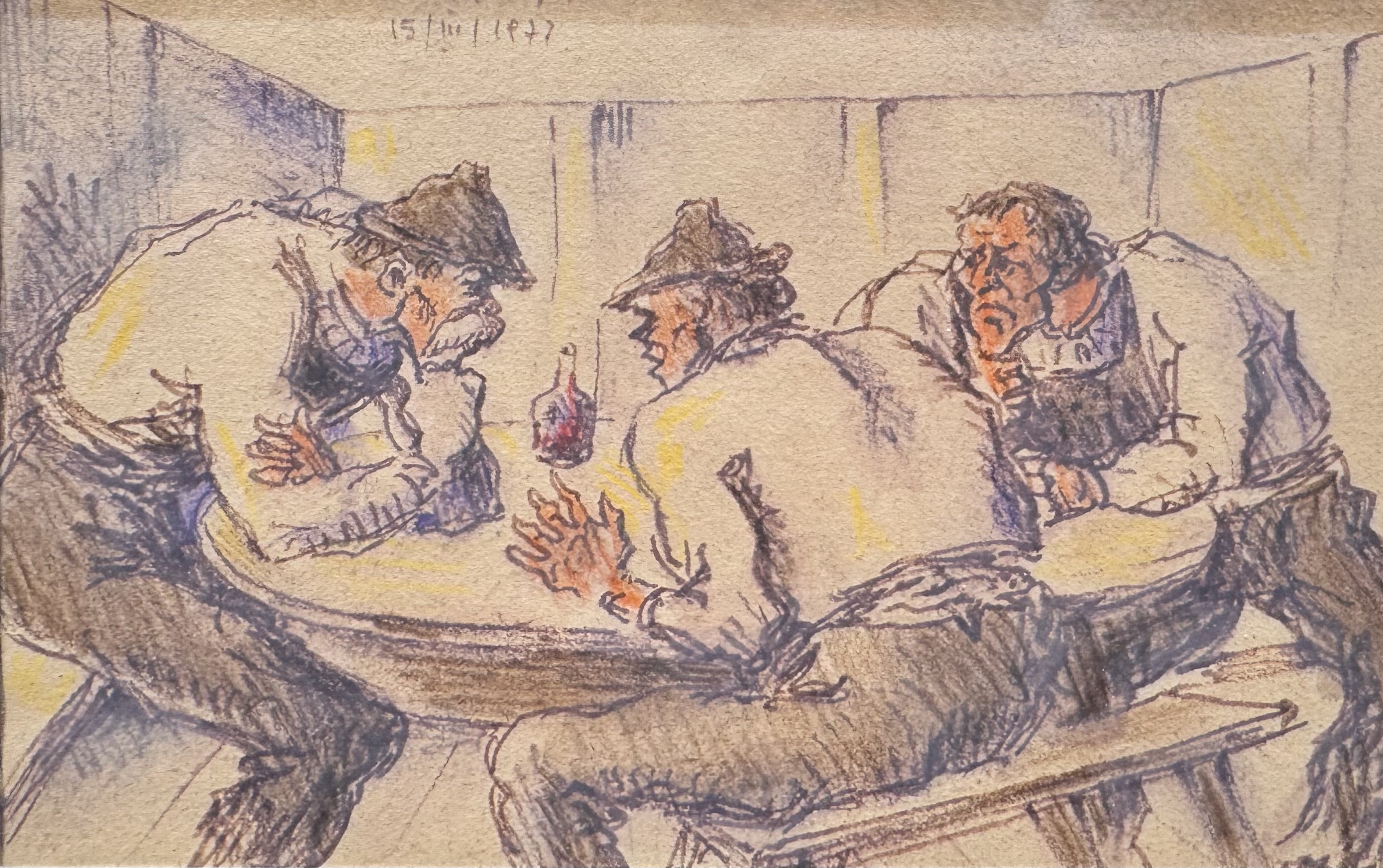 Vallazza Adolf - Sarner in der Stube