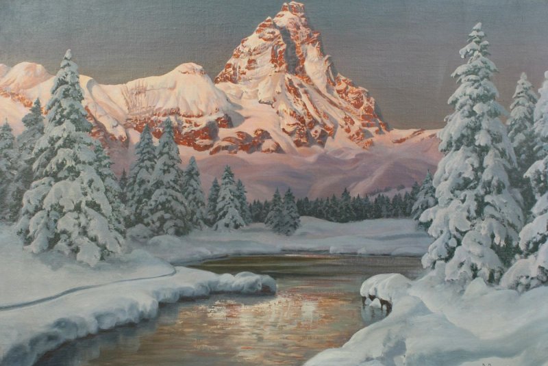 Arnegger Alois - Alpenglühen