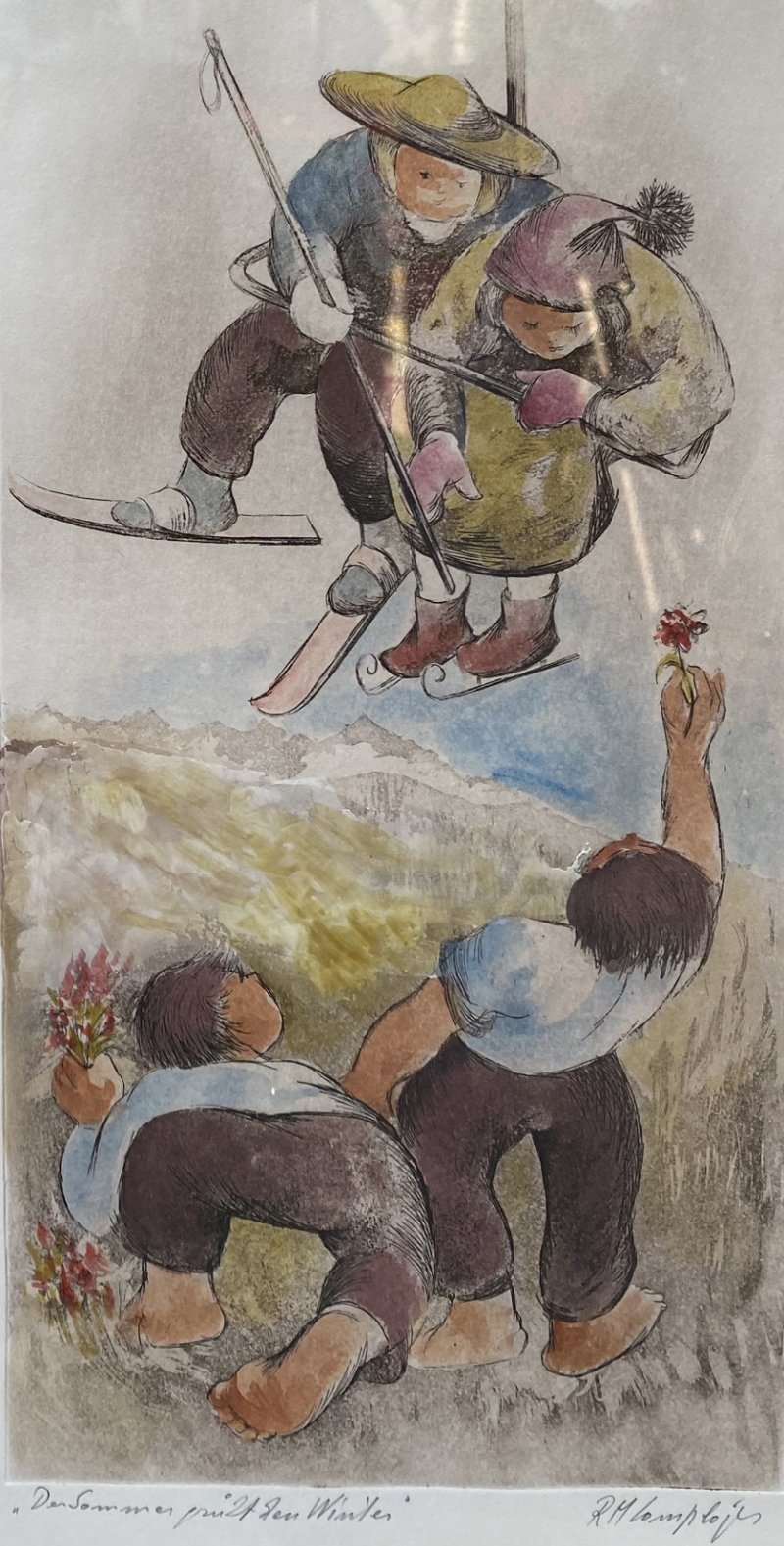 Complojer Maria Rudolf - Der Sommer grüßt den Winter