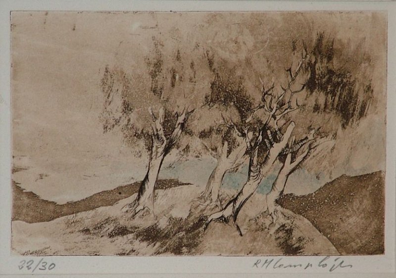 Complojer Rudolf Maria - Baum im Wind