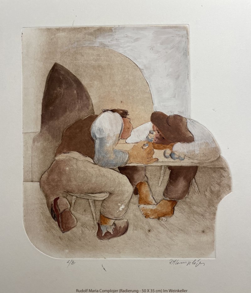 Complojer Rudolf Maria - Im Weinkeller