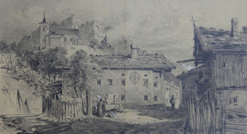 Fries Ernst 1900 - Mieders in Tirol