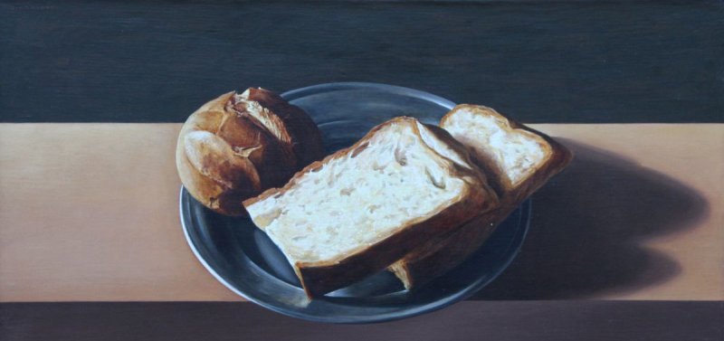 Giorgioppi - Zinnteller mit Brot