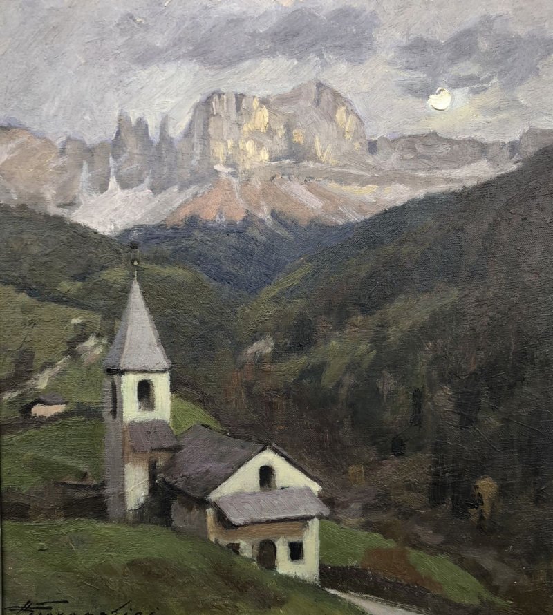 Giovacchini Ulderico - St. Cyprian mit Rosengarten