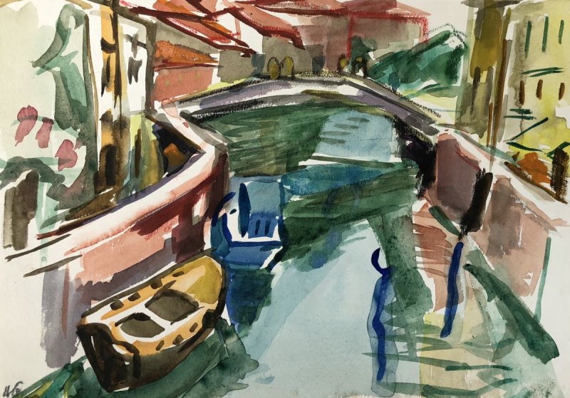 Goldschmidt Hilde 1959 - Venedig am Tag