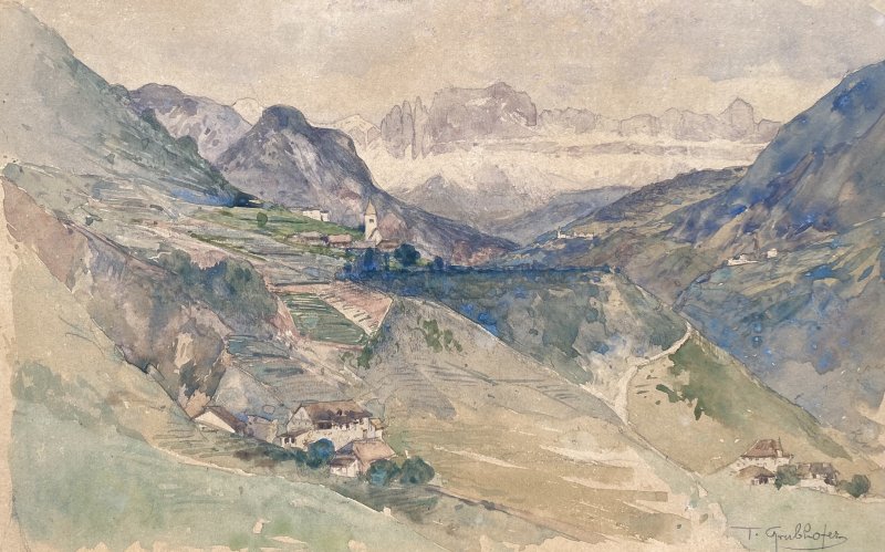 Grubhofer Tony - Blick nach Signat