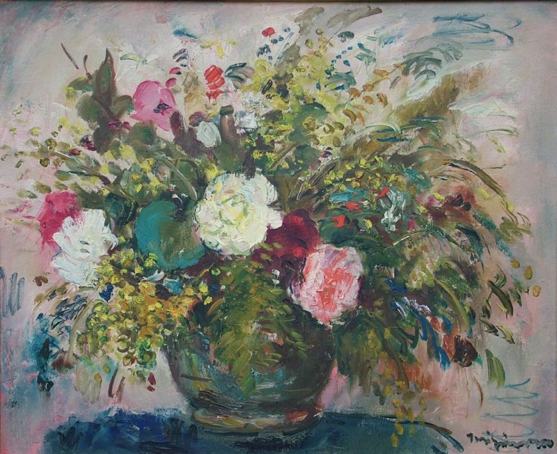 Grünwald Ivanyi - Blumenstillleben