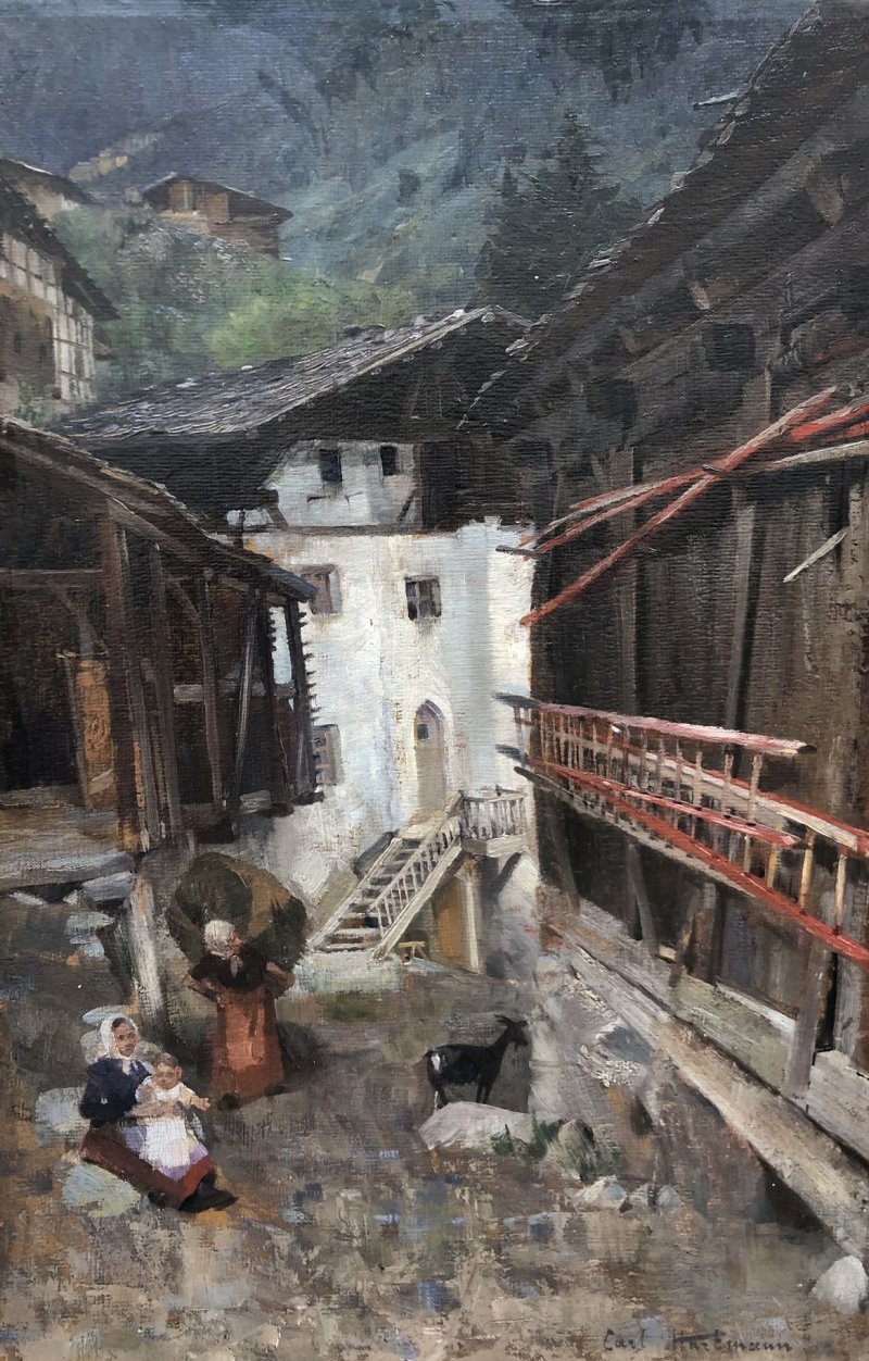 Hartmann Carl - Dorfwinkel im Eisacktal