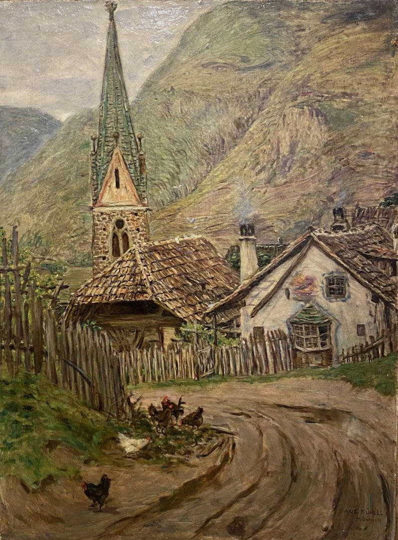 Kühles August - St. Peter bei Bozen