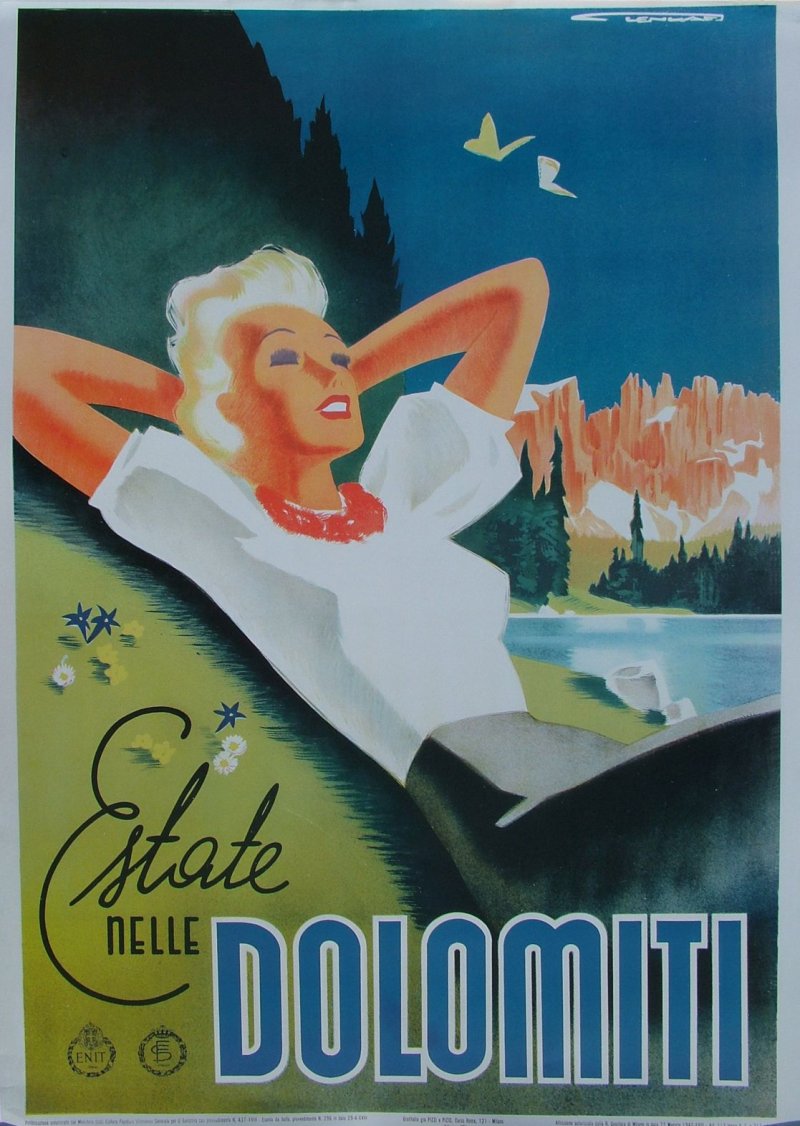 Lenhart Franz - Estate nelle Dolomiti