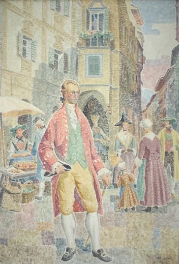 Morandell Peter Paul - Goethe in Bozen
