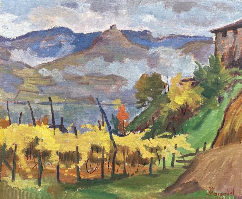 Morandell Peter Paul 1962 - Herbst am Kalterer See