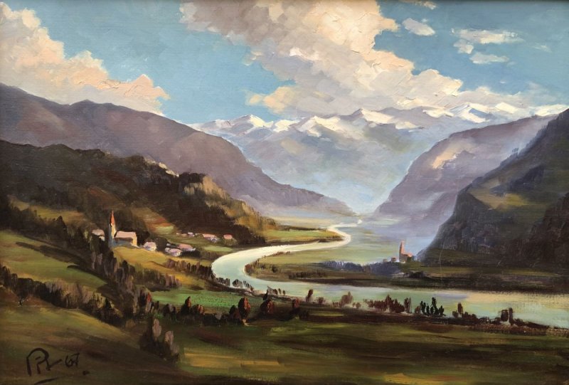 Pitscheider Josef Hermann - Südtiroler Landschaft