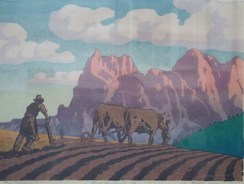 Terza Anton 1942 - Der Schlern