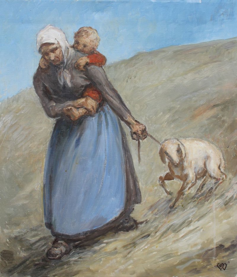 Wiedenhofer Oskar - Das störrische Schaf