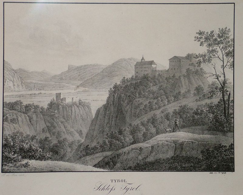 Wolf F. - Litho Schloss Tyrol