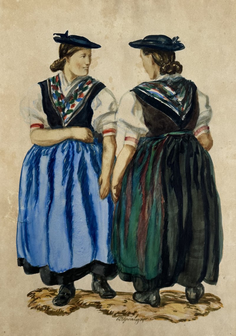 Atzwanger Hugo - Frauen in Tracht