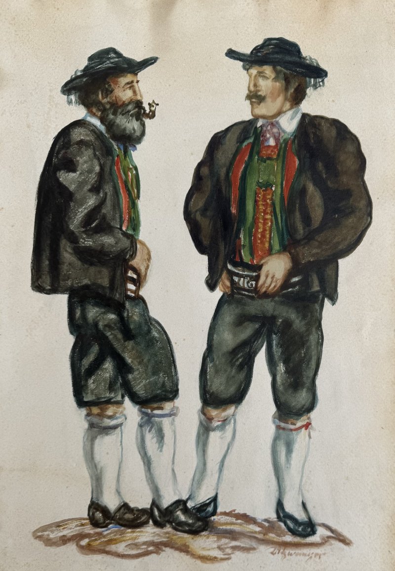 Atzwanger Hugo - Männer in Tracht