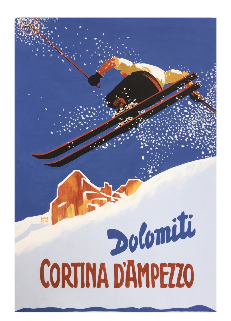 Plakat - Prinz - Dolomiti Cotina d`Ampezzo