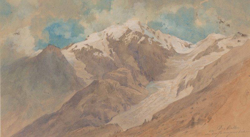 Künstler des 19. Jahrhunderts - Ortler von Franzenshöhe