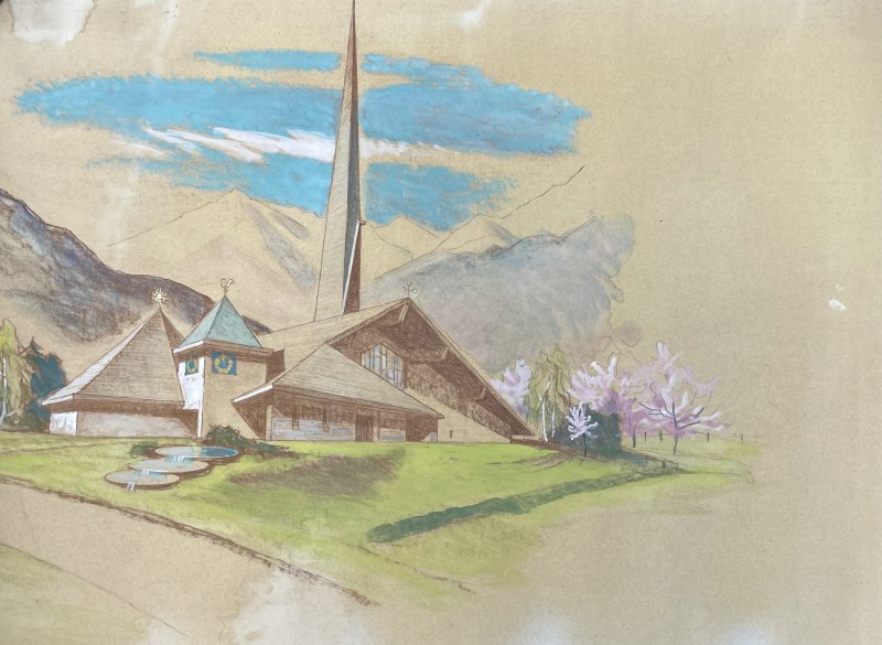 Lenhart Franz - Kirche Algund
