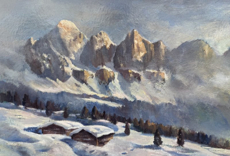 Pitscheider Josef Hermann - Winterlandschaft