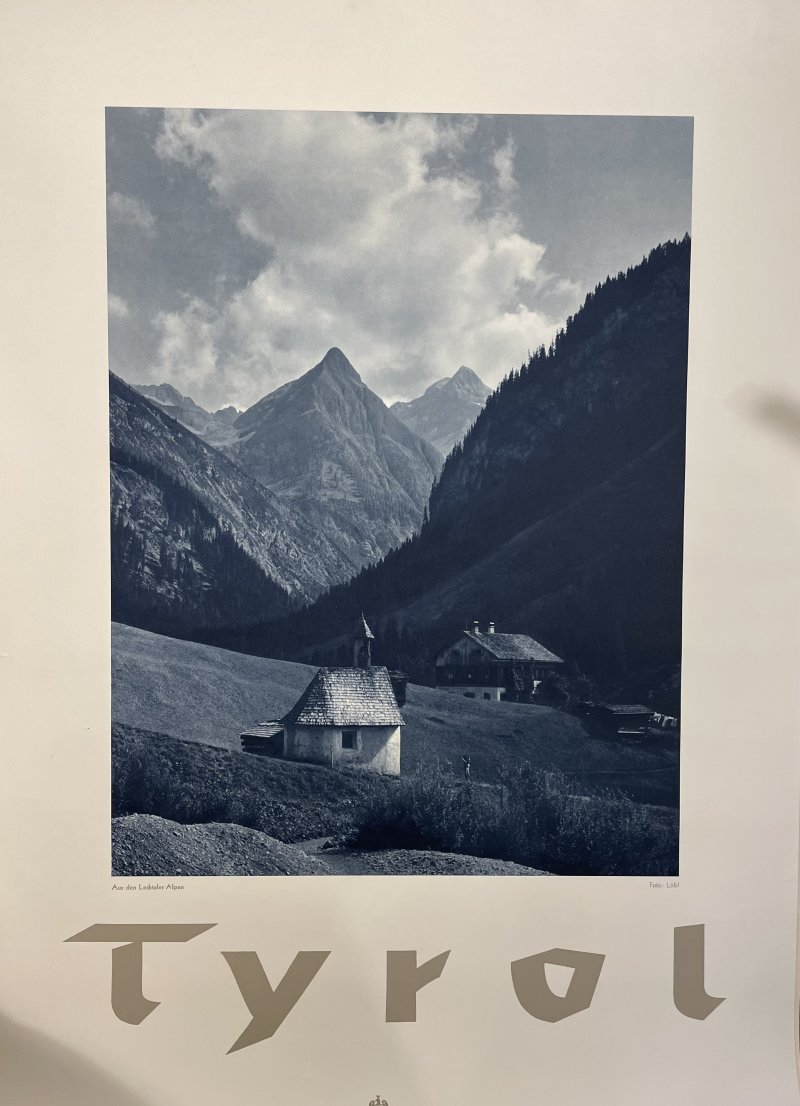 Plakat - Tyrol - Aus den Lechtaler Alpen